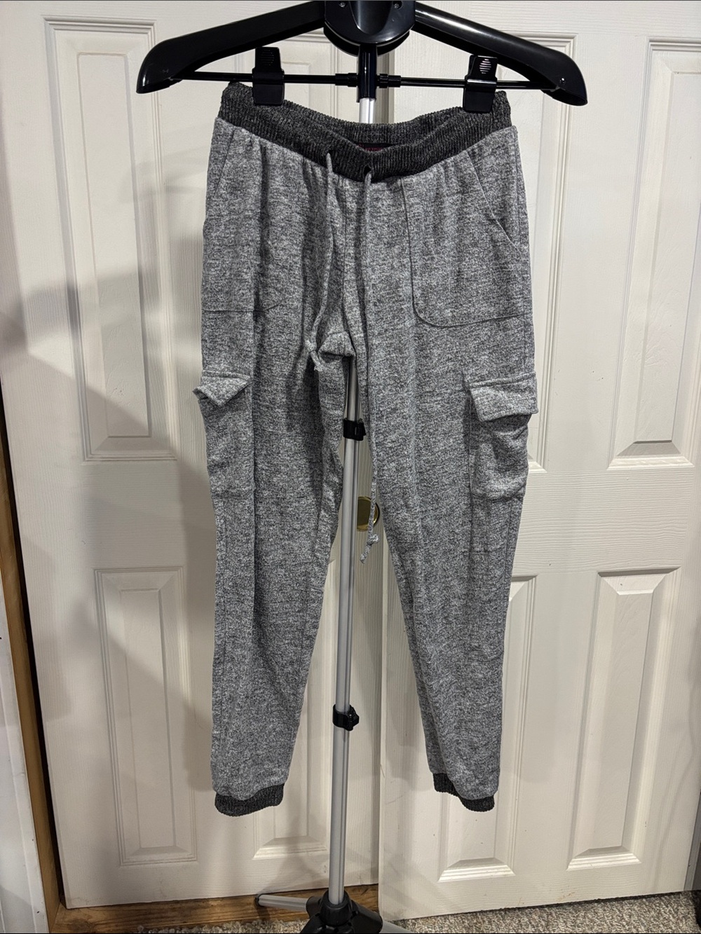 NOBO Gray Women’s Cargo Jogger Pants
